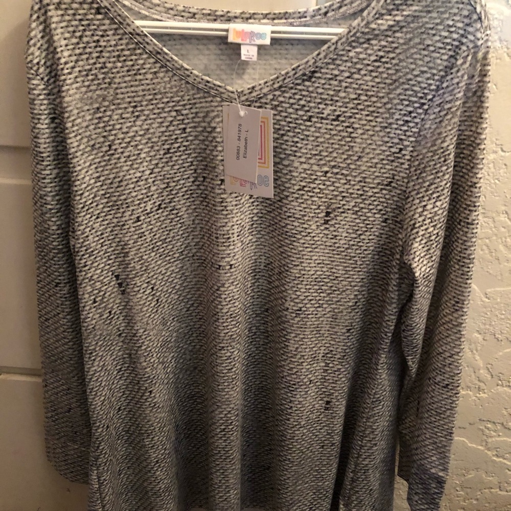 NWT lularoe Elizabeth long sleeve